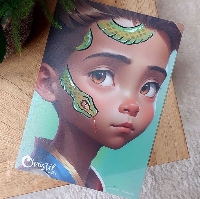 A4 Schmink Oefenbord Colin