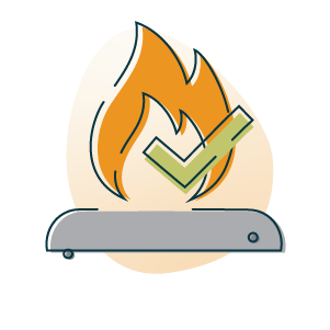 Flame Icon — Bossier City, LA — Brooks Heating & Air Conditioning