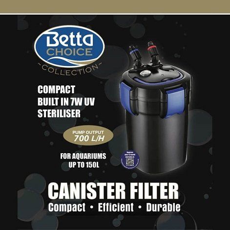 Betta Canister Filter UV