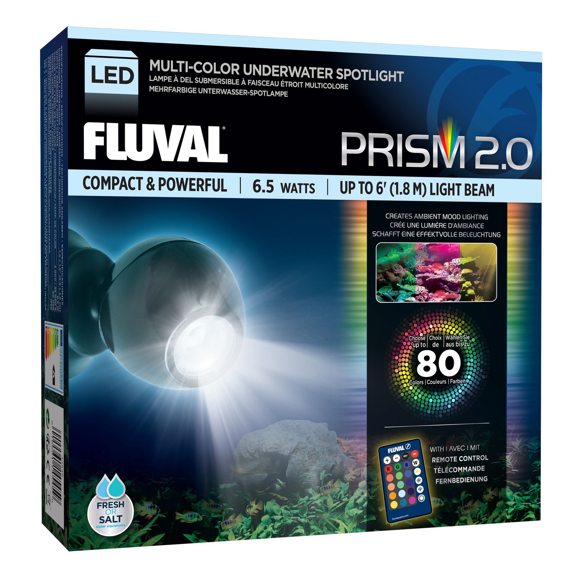 Fluval-14545-PrismUnderwaterSpotlightLED-6.5W