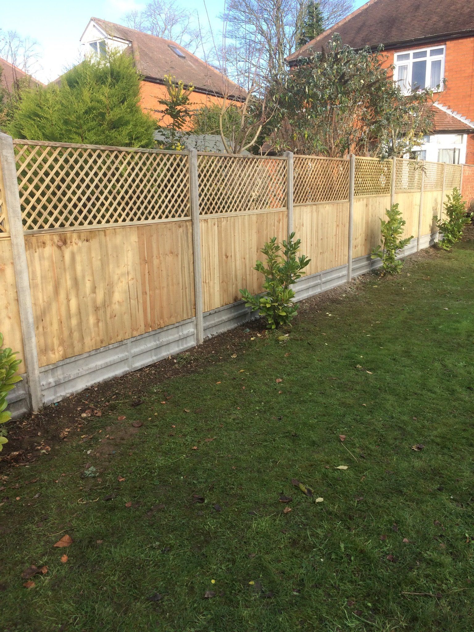 garden fencing