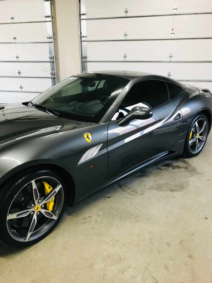 Ferrari paint correction