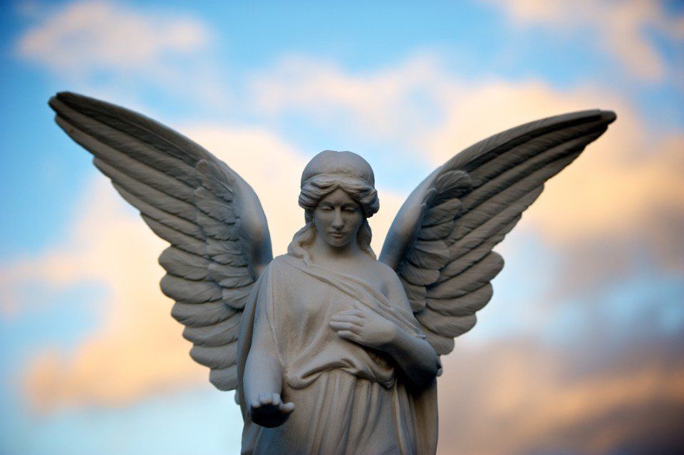 Statua di un angelo