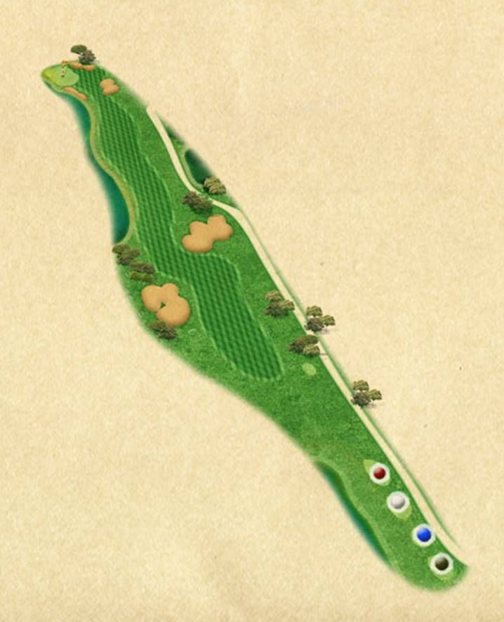 Lotus Valley Golf Resort - Hole 11