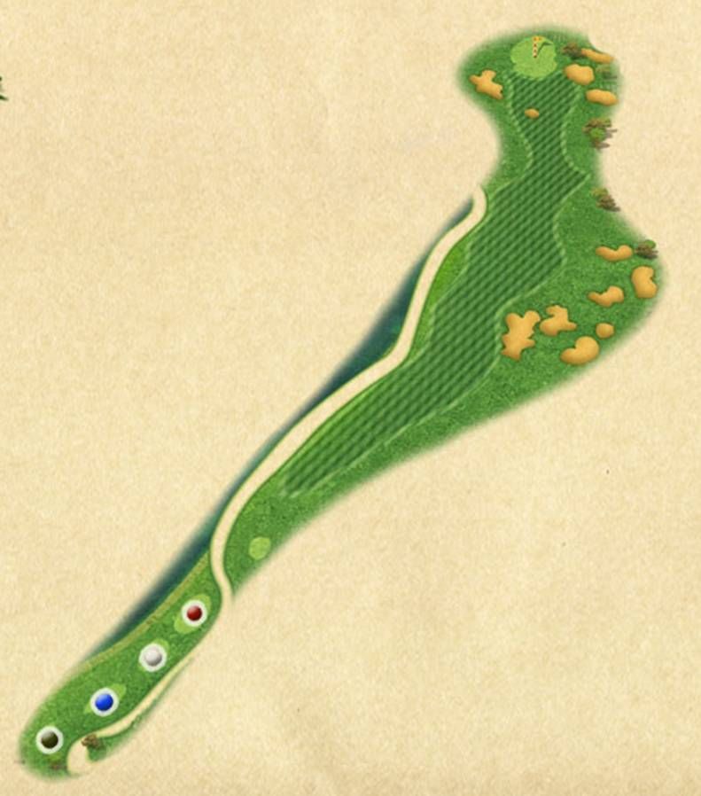 Lotus Valley Golf Resort - Hole 6