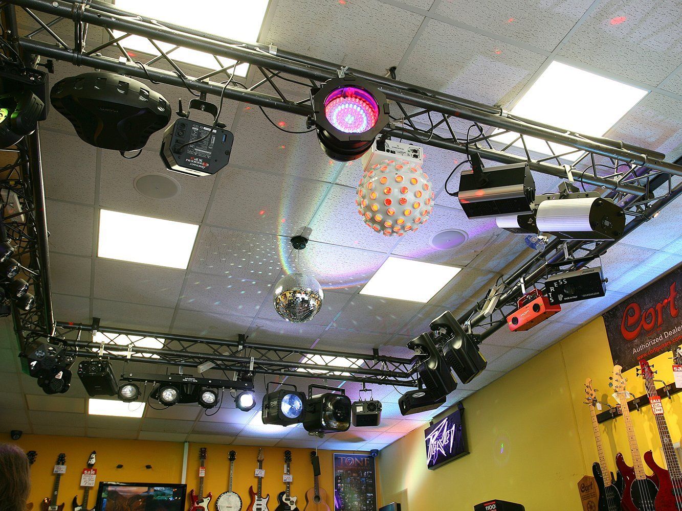 Musical instrument shop in Belfast