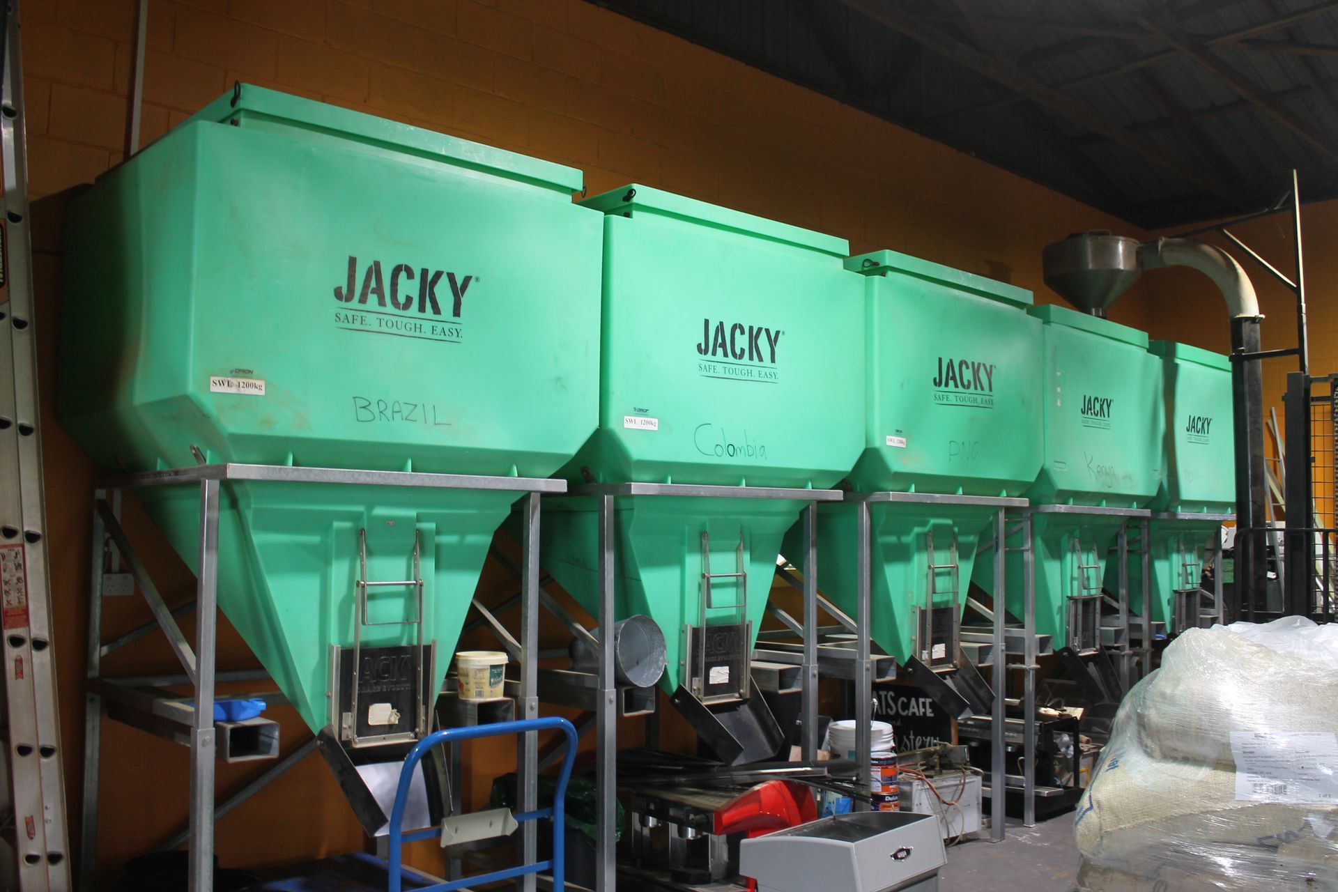 Different containers of coffee — Nat’s Coffee in Ballina, NSW