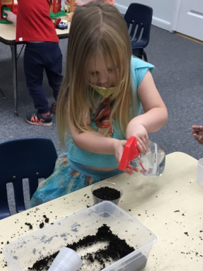 Brooke Watering Seeds — Parsippany, NJ — Carousel Of Learning, Early Learning Center & Child Care