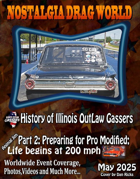 Nostalgia drag world a look at the ever popular front engine dragster march 2025