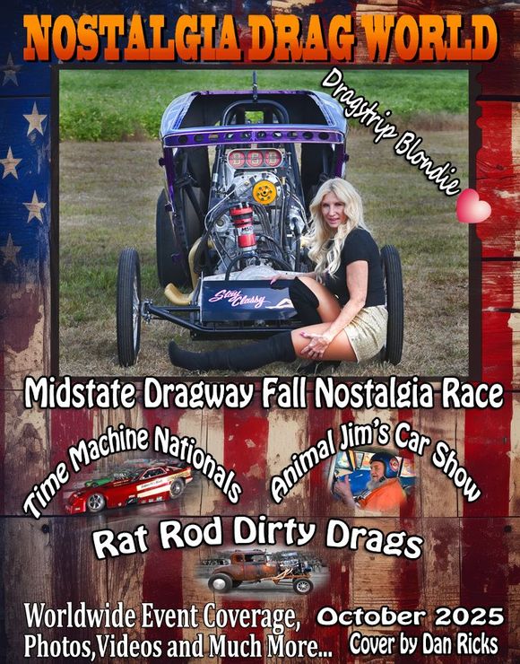Nostalgia drag world a look at the ever popular front engine dragster march 2025