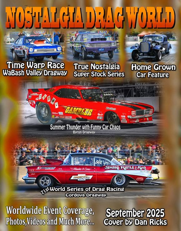 Nostalgia drag world a look at the ever popular front engine dragster march 2025
