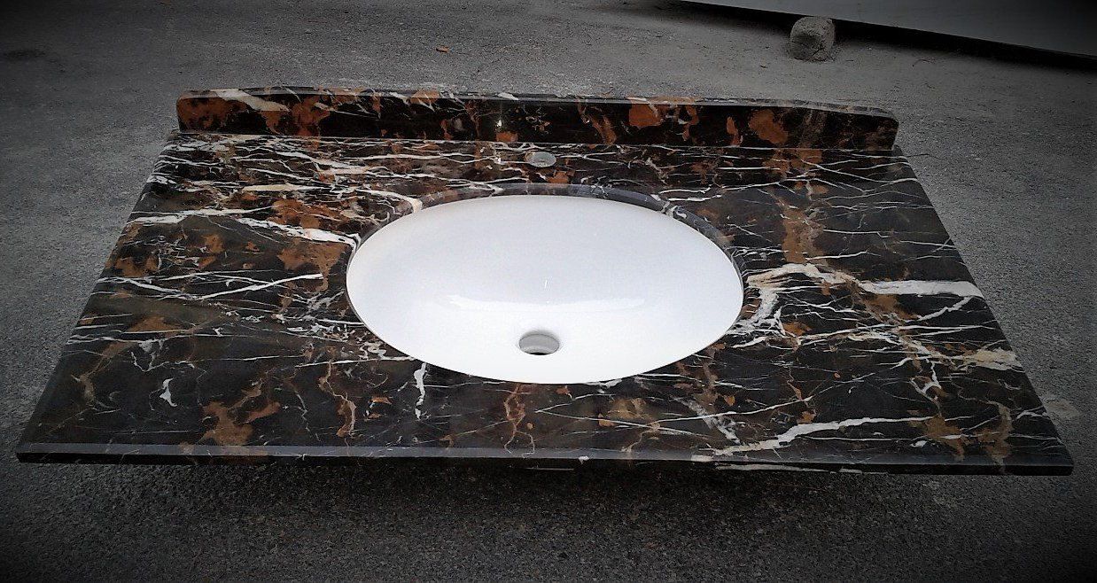 realizzazione lavabo in marmo