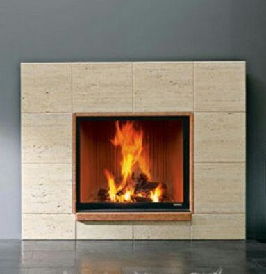 caminetto in marmo
