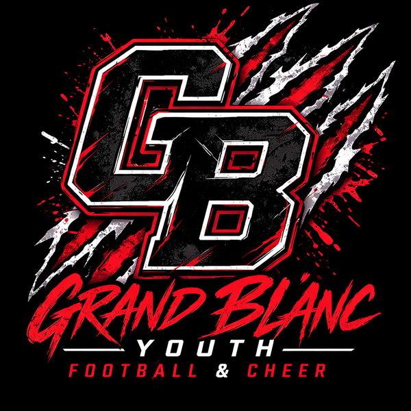 Logo for Grand Blanc Youth Football and Cheer 