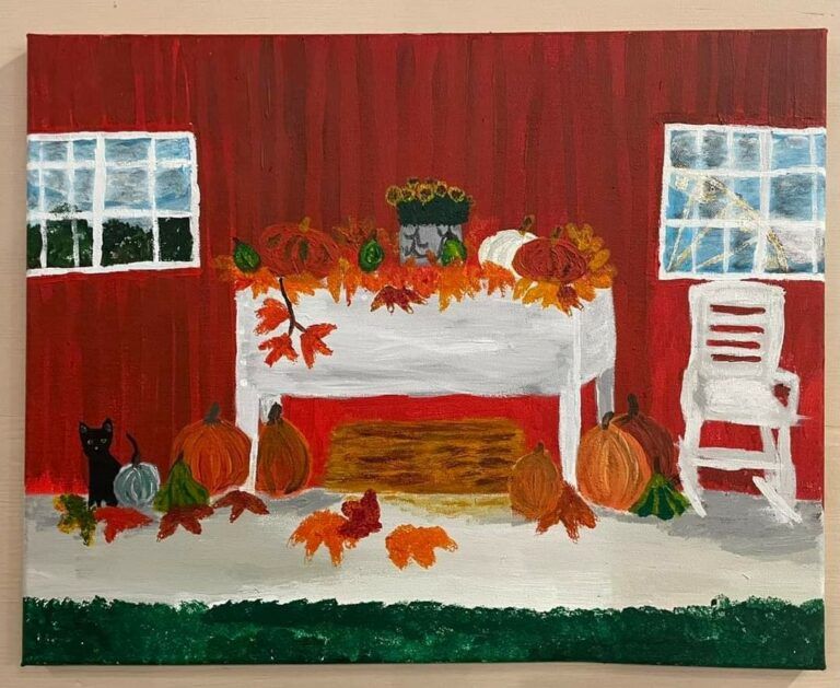 Cozy Pumpkins by Vanessa Rowher