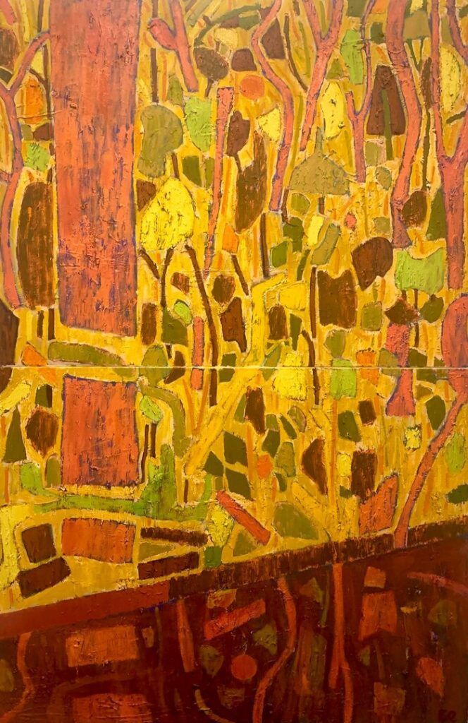 Wandering Through Yellow by Ryan Eckert