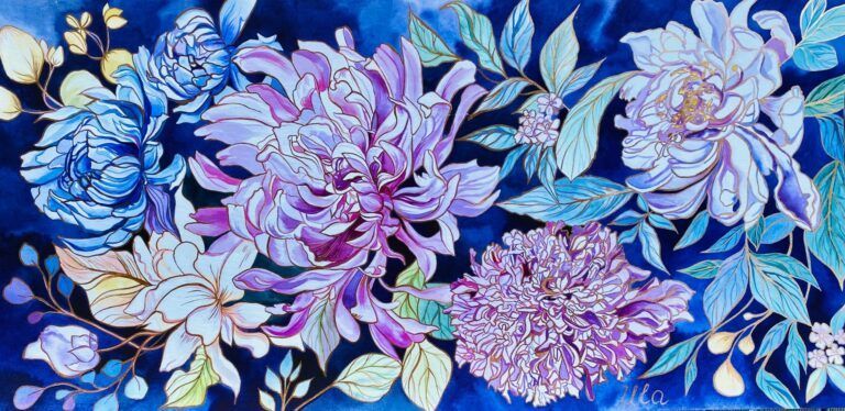 HONORABLE MENTION: Floral Fantasies - Yuliia Popova