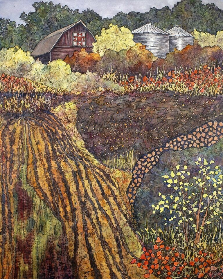 BEST IN SHOW: Quilted Prairie - Judy Thompson