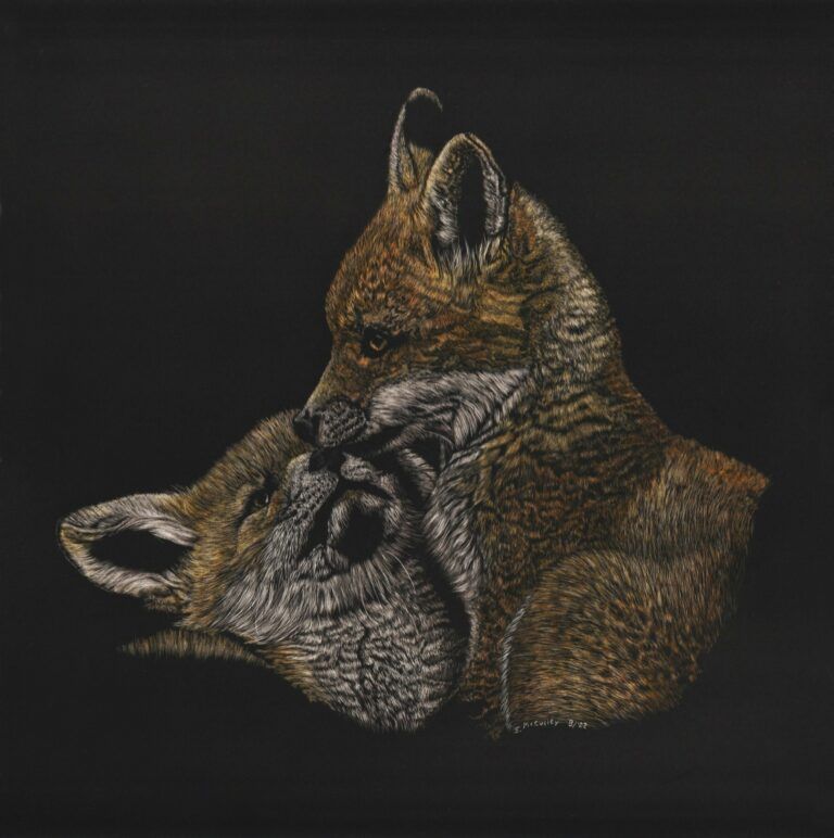 Red Fox Kits - Susan McCulley