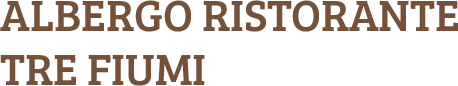 ALBERGO RISTORANTE TRE FIUMI-LOGO