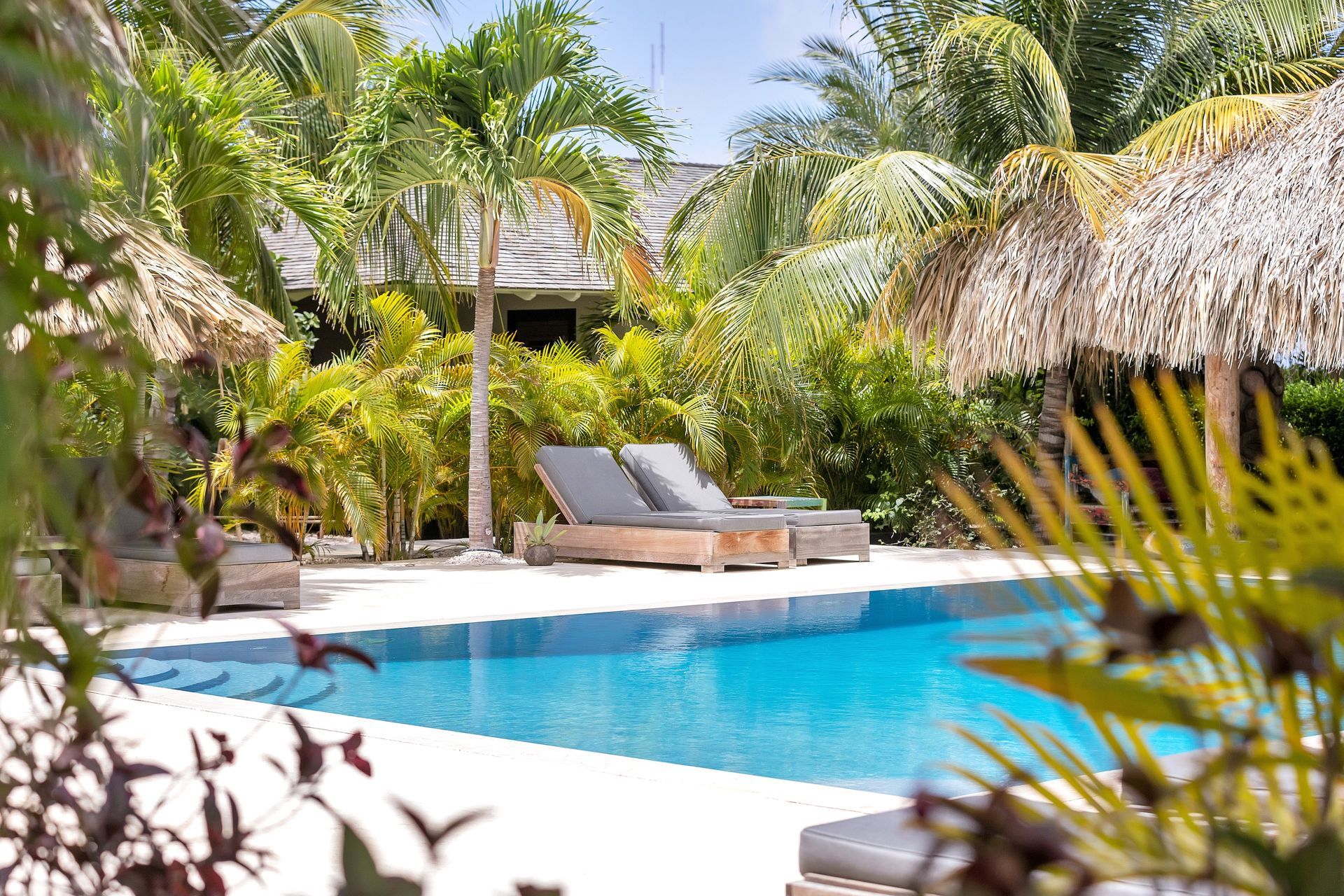 The pool of Windhoek boutique resort