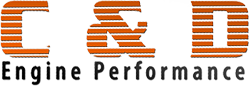 C & D Engine Performance Logo
