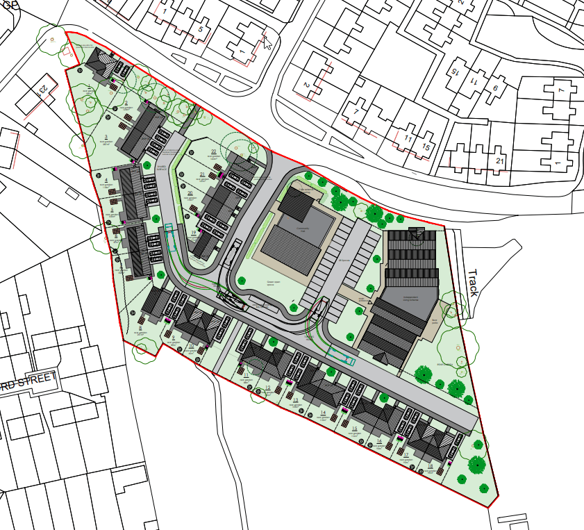 Proposed plan for the Woburn site
