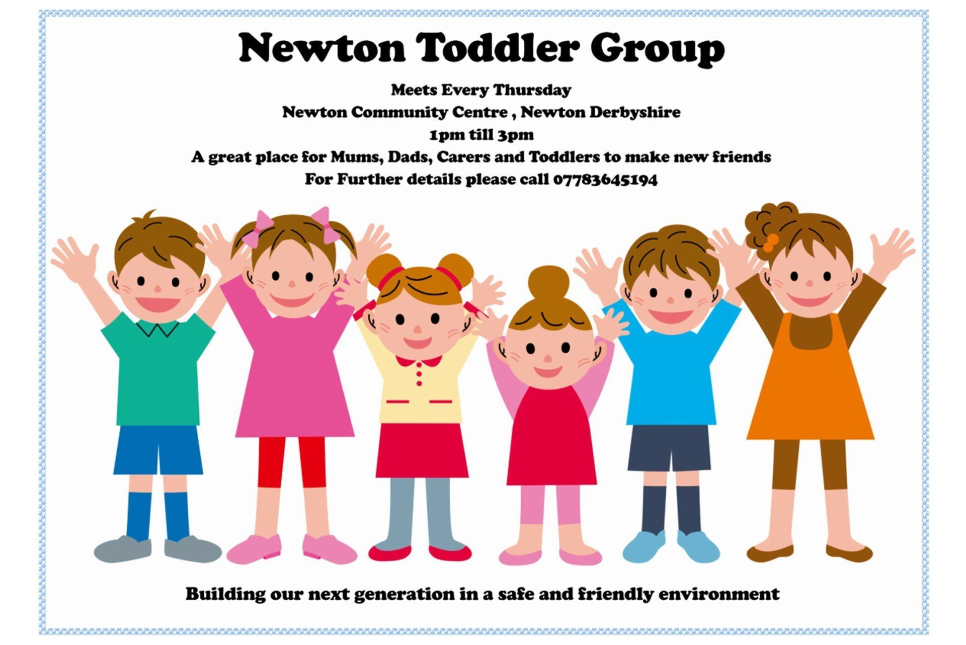 Newton Toddler Group flyer