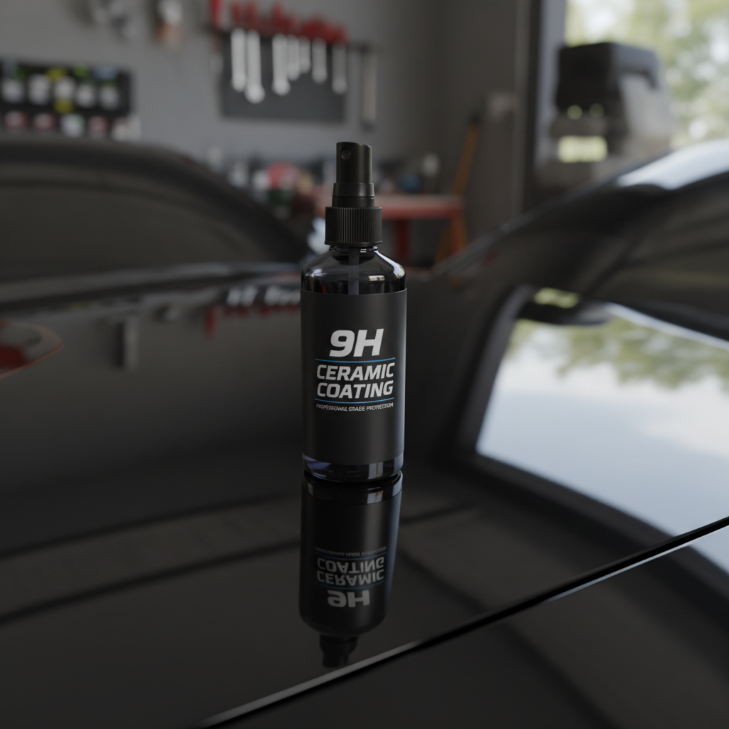 9H ceramic coating bottle