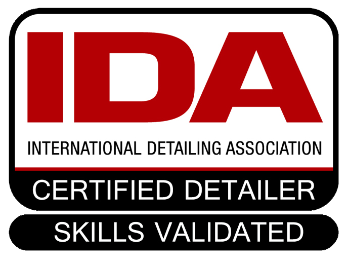 IDA Certified Detailer logo: Red