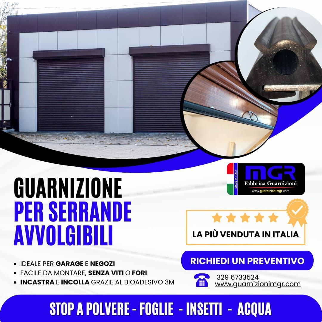 guarnizione per serrande