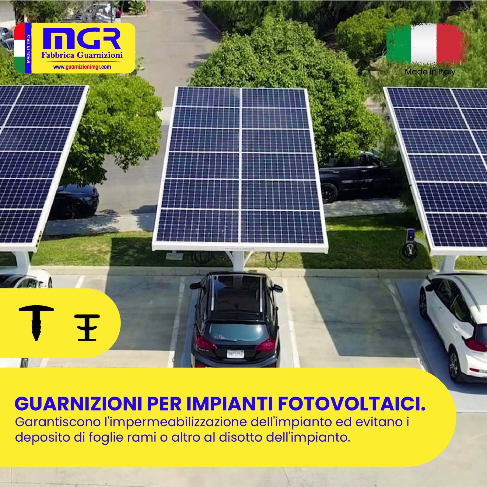 GUARNIZIONI PANNELLI FOTOVOLTAICI