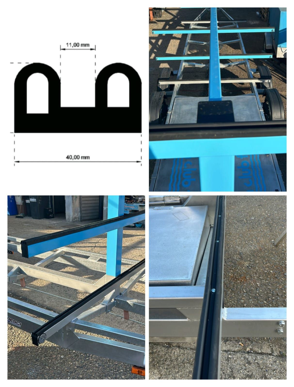 Guarnizione paracolpi.