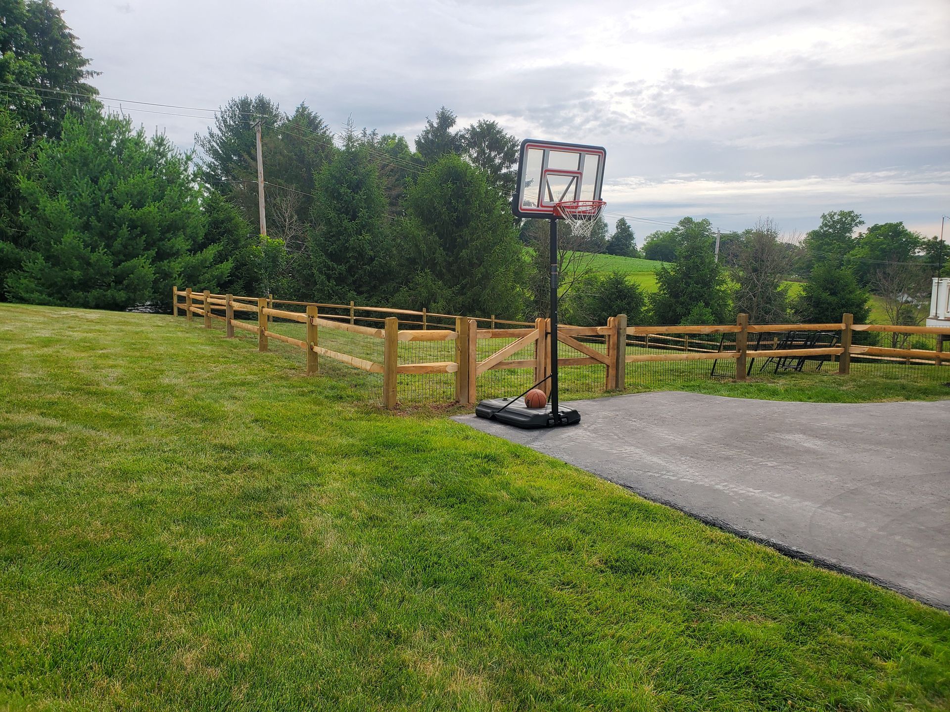 Residential Split Rail Fence — Paradise, PA — Fisher’s Fencing