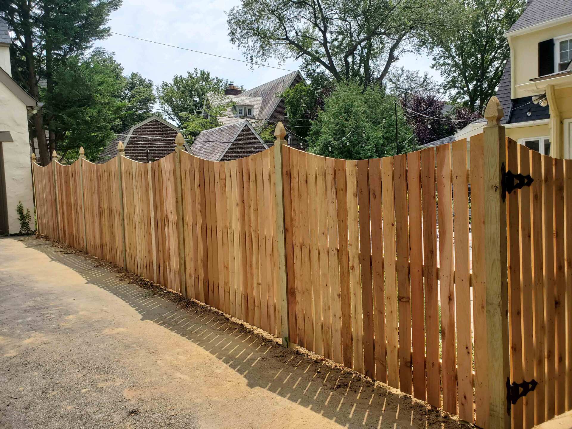 Wooden Privacy Fence — Paradise, PA — Fisher’s Fencing