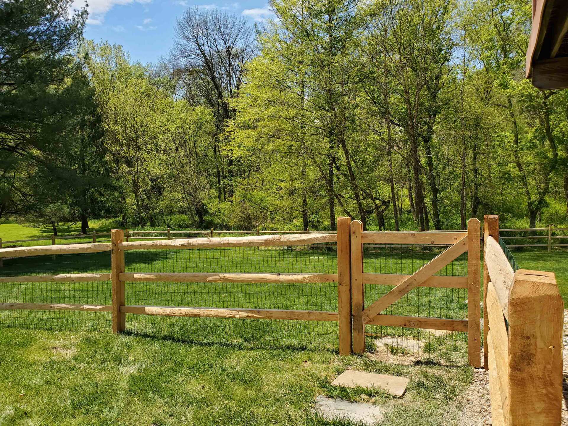 Agricultural Split Rail Fence — Paradise, PA — Fisher’s Fencing