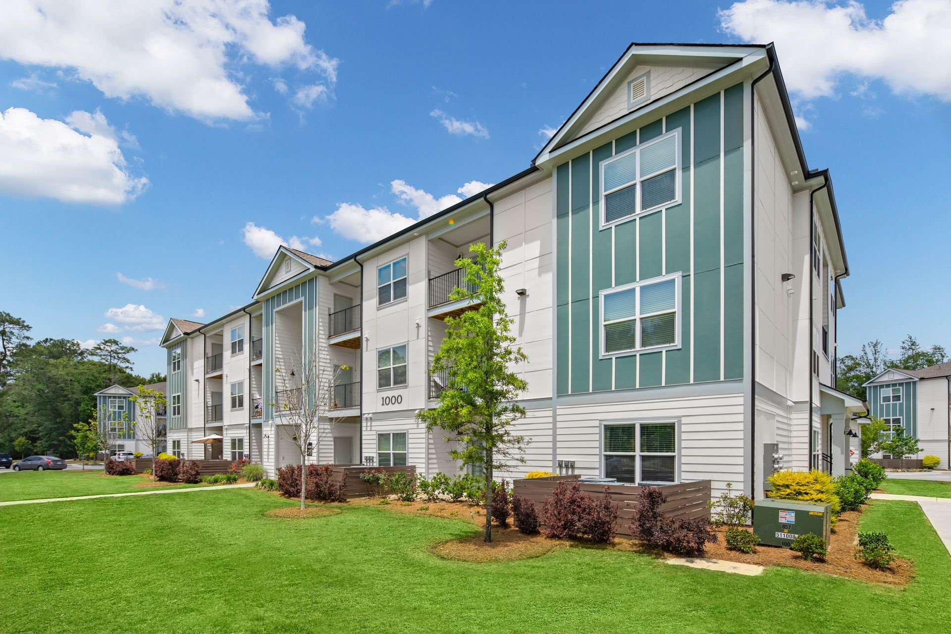 Exterior at The Harrison at Windsor Hill in North Charleston, SC.