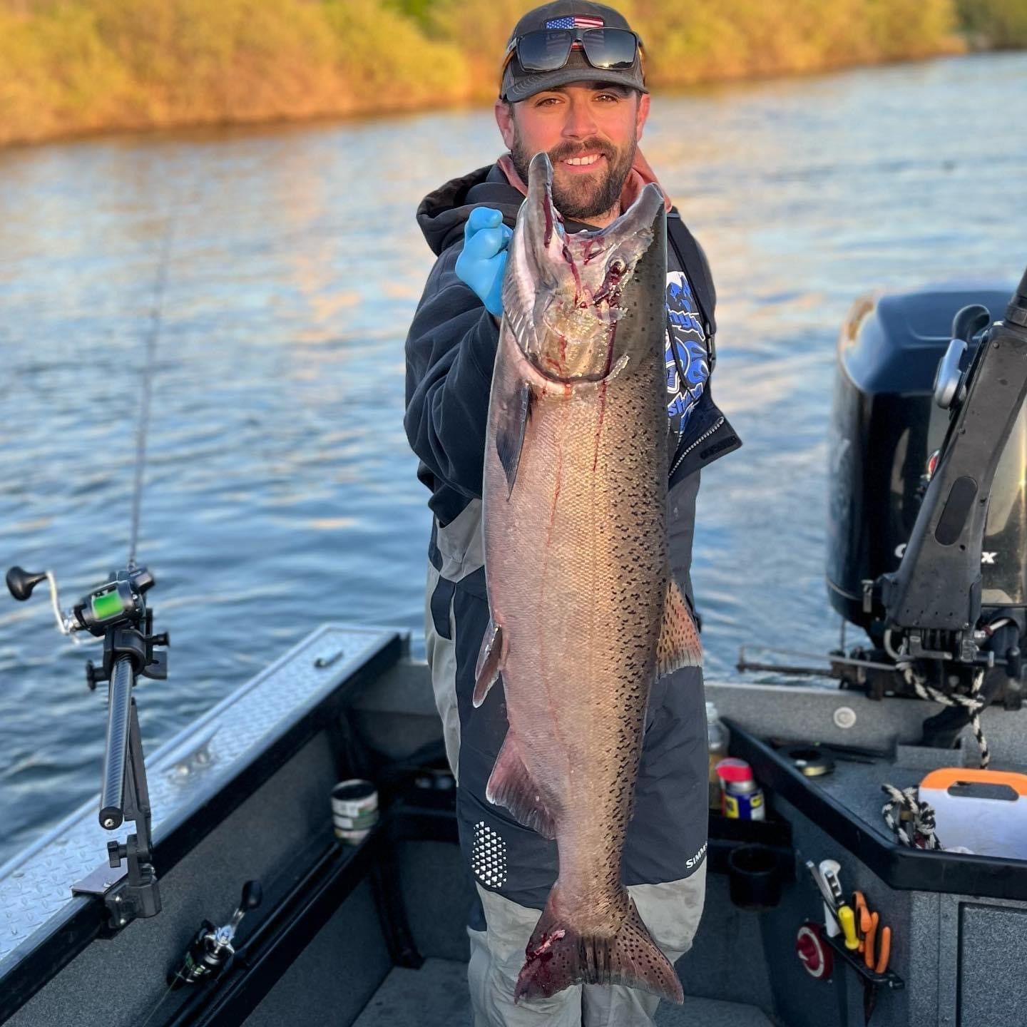 Clearwater River Guide Chad, B-Run Steelhead