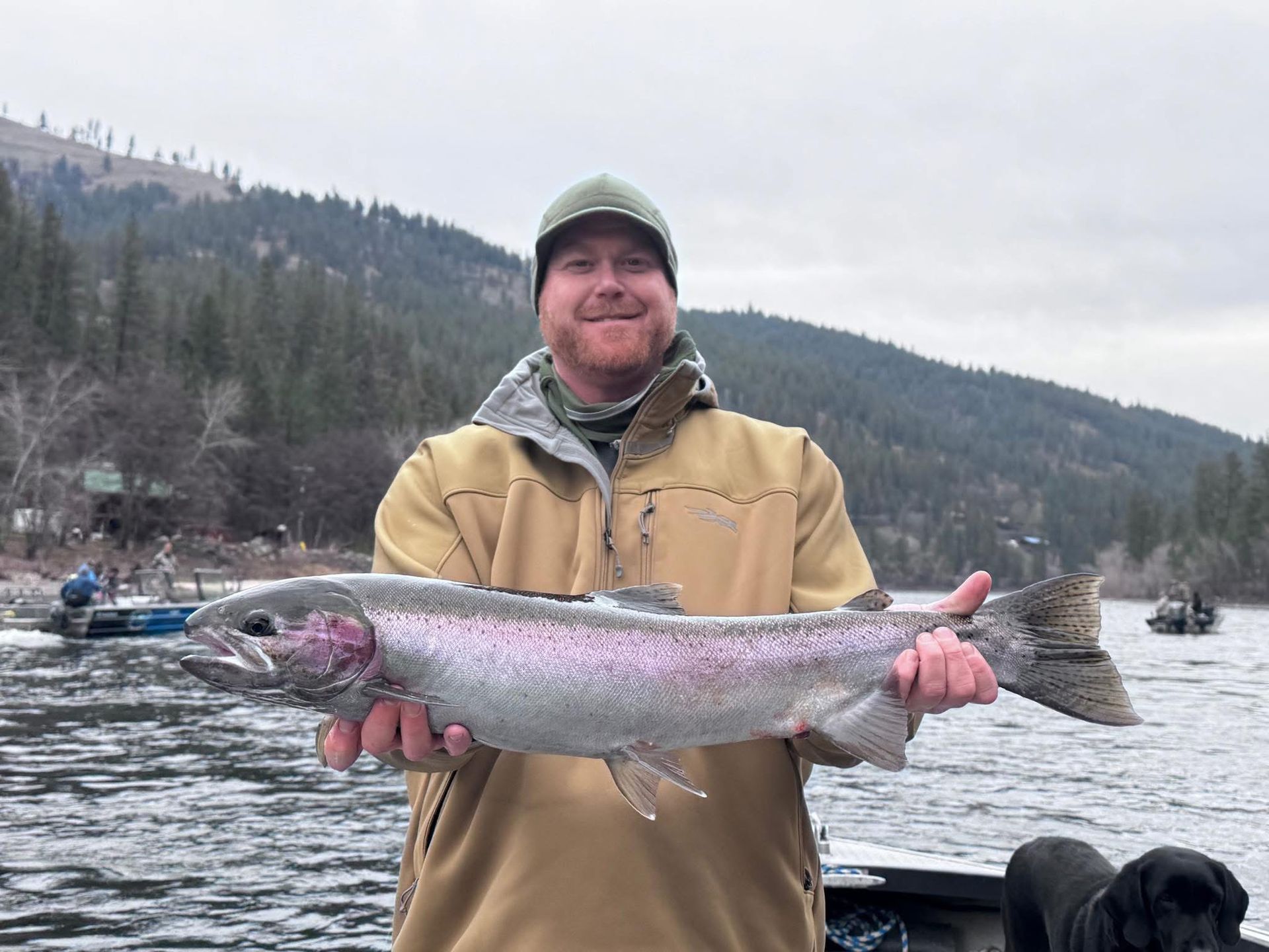 Fishing with Jim for 10 years on the clearwater river, buddies.