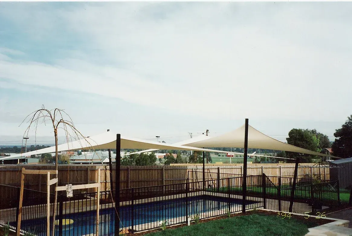 2 Shades with Pole | Harkaway, VIC | Sundance Shade Structures PTY LTD 