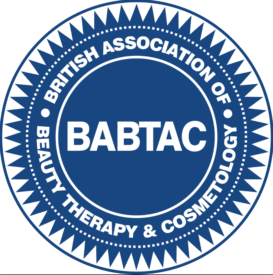 The logo for the british association of beauty therapy and cosmetology