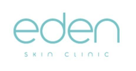 Eden skin clinic logo on a white background