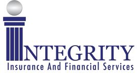 A logo for integrity insurance and financial services