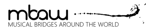 A logo for mbau musical bridges around the world