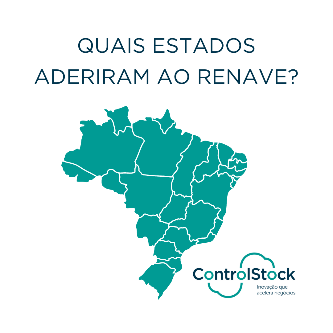 Quais estados aderiram ao RENAVE?