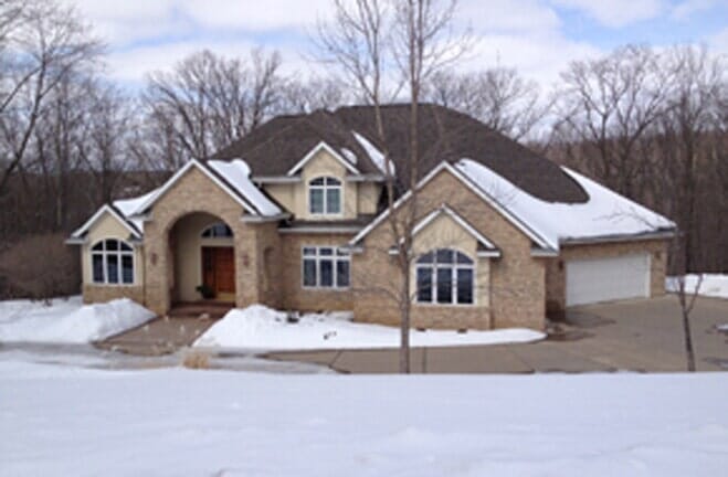 Front view house — Home construction in Wausau, WI