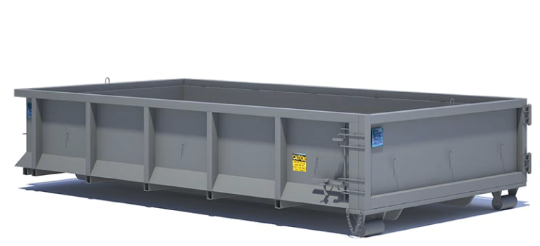 10 yard roll off dumpster rental for small home cleanout in Warrenton VA driveway