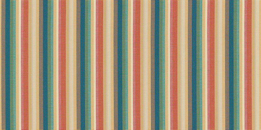 A seamless pattern of colorful stripes on a white background.