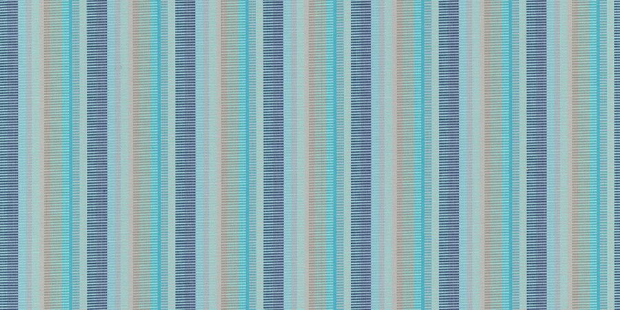 A seamless pattern of blue and white stripes on a white background.