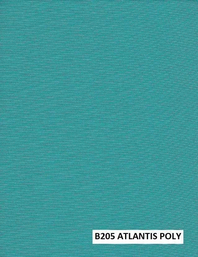 FABRIC CLOSE-UP OF CUSHION COLOR B205 - ATLANTIS POLY NEW
